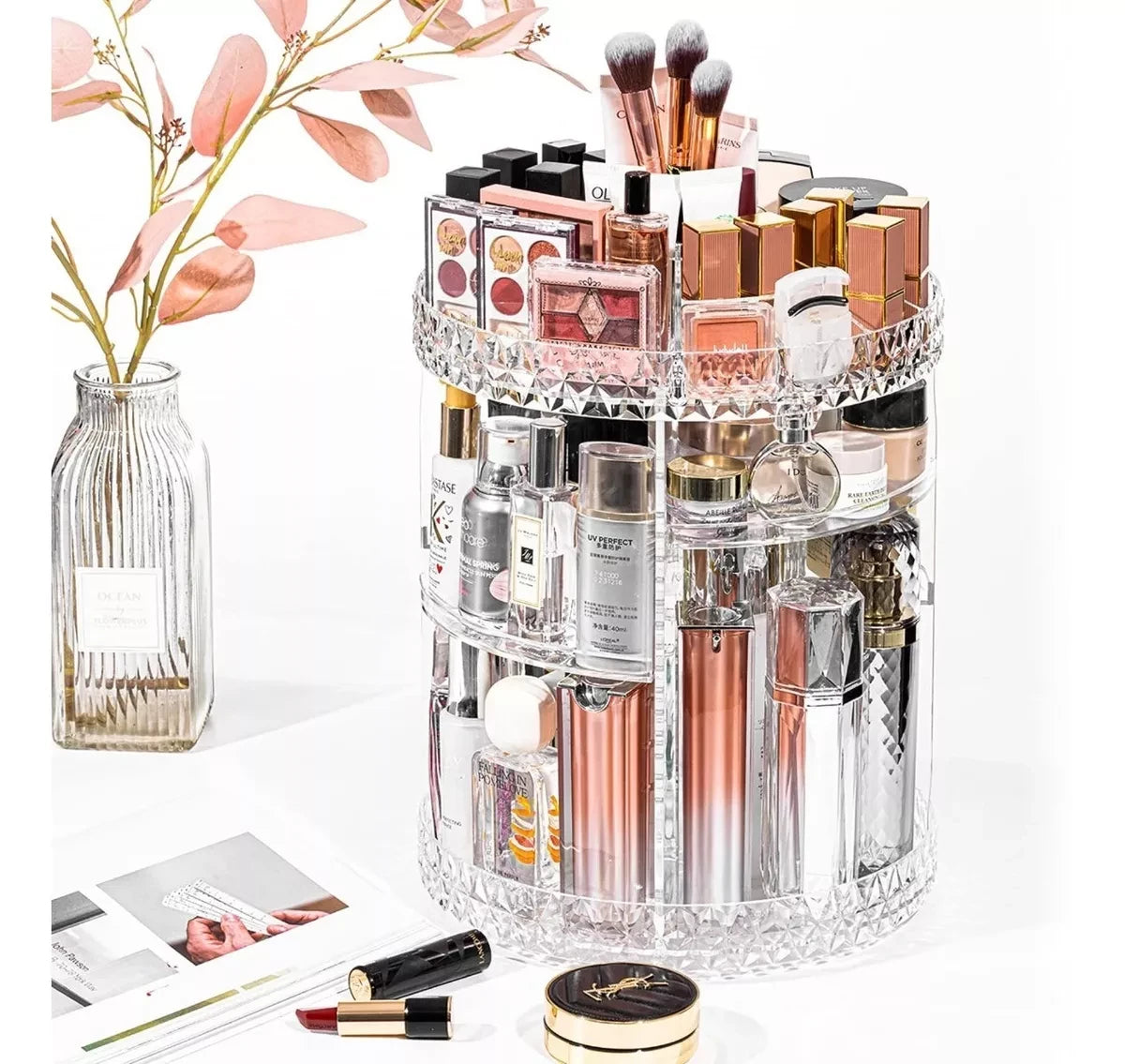 COSMETIQUERO GIRATORIO MAQUILLAJE 360