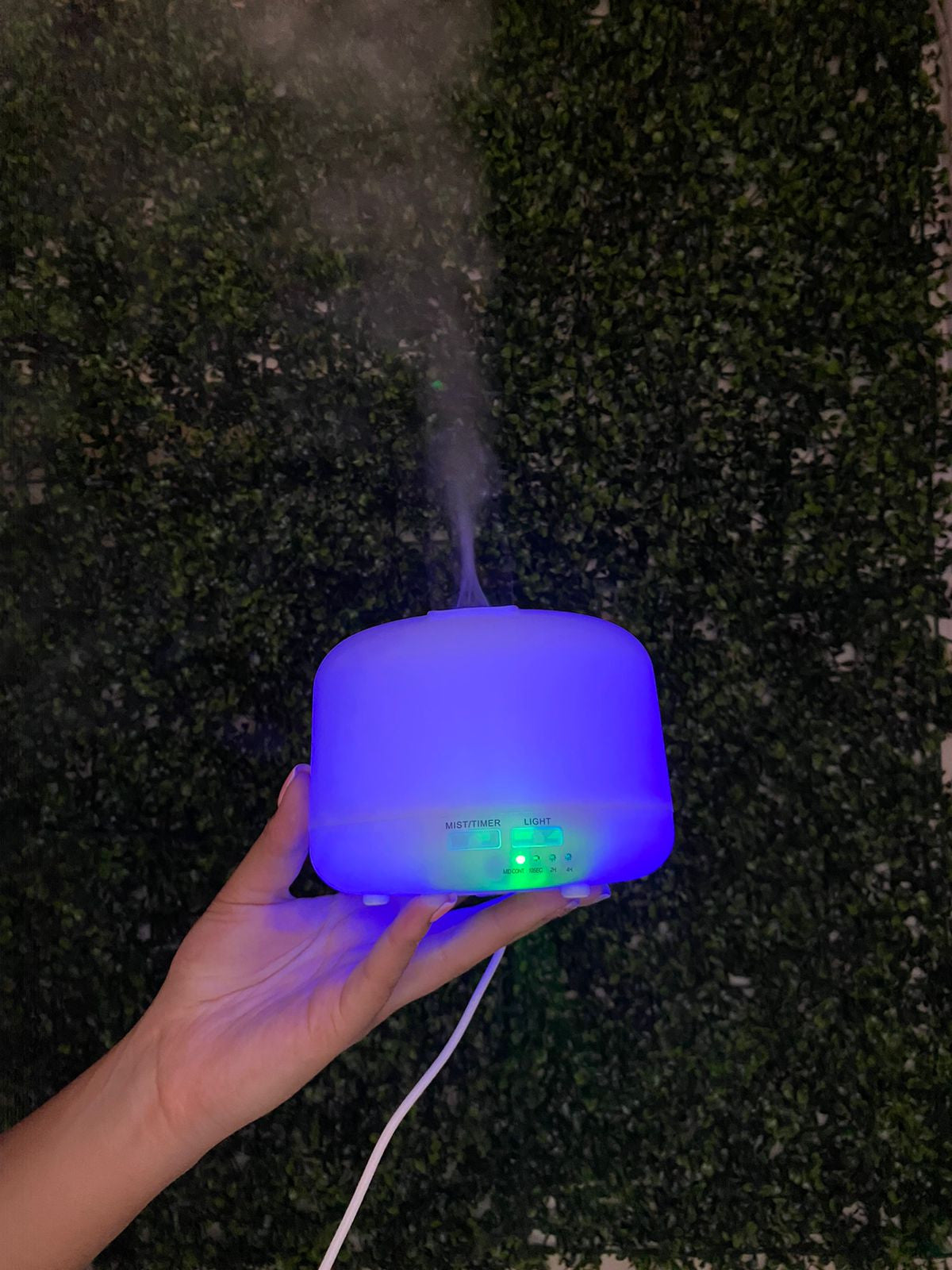 HUMIDIFICADOR DIFUSOR DE AROMAS CON CONTROL