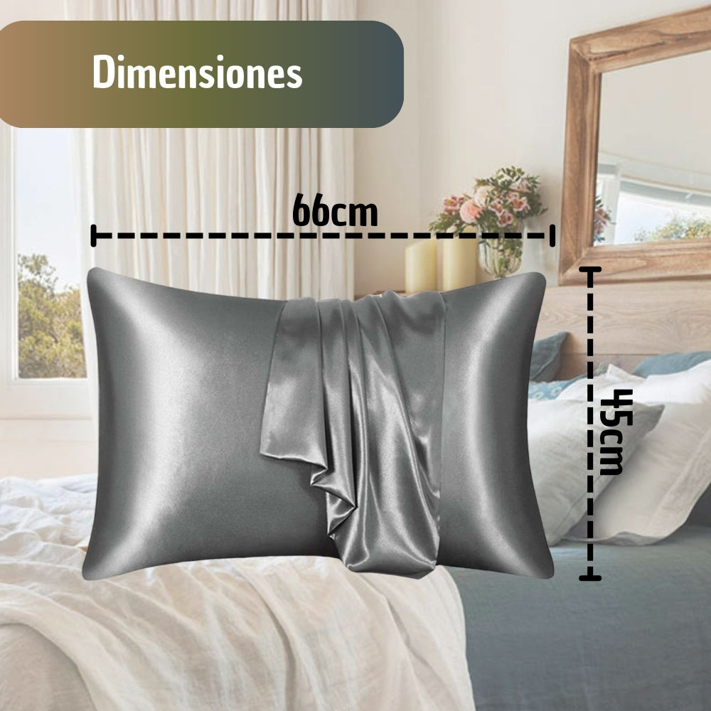 FUNDA ALMOHADA ANTI FRIZZ