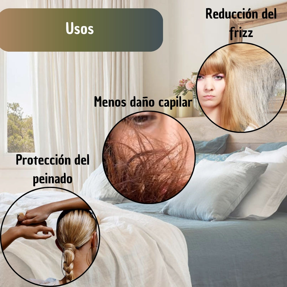 FUNDA ALMOHADA ANTI FRIZZ