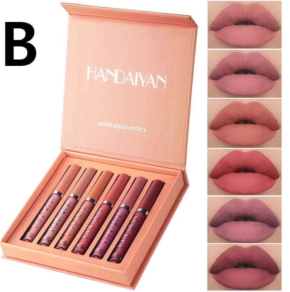 PALETA DE LABIALES X6