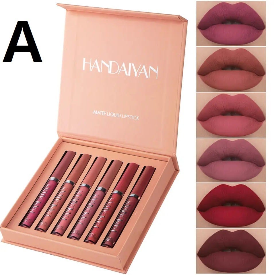 PALETA DE LABIALES X6