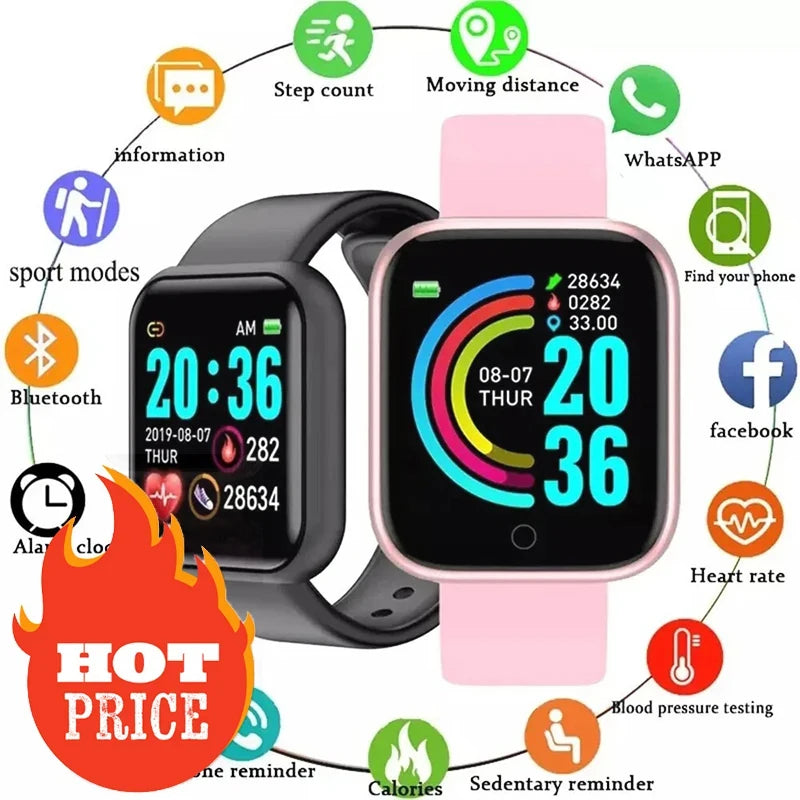 RELOJ SMART INTELIGENTE X2 RELOJES + 4 CORREAS